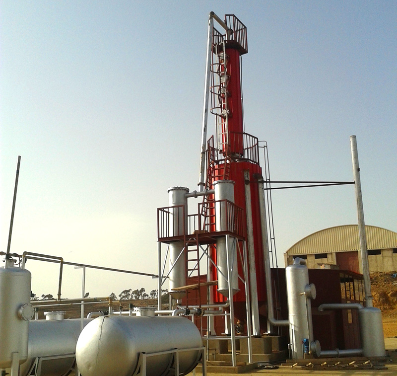 廢機油蒸餾精煉設備